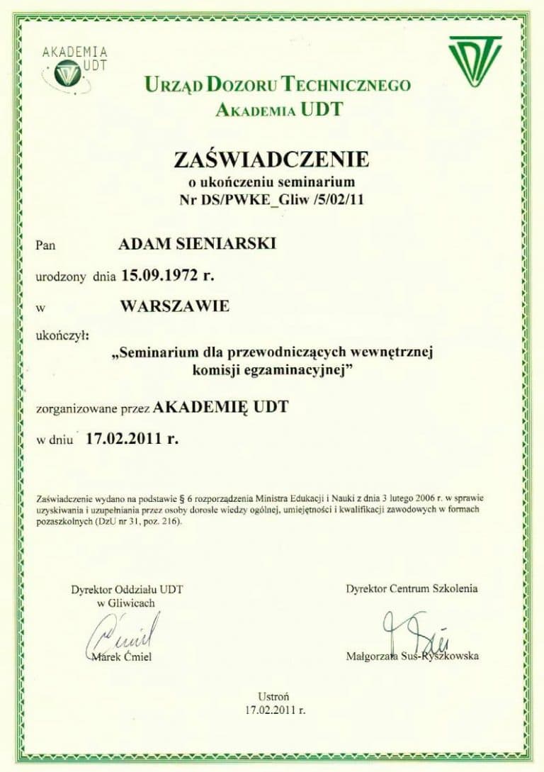 Referencje dla ośrodka Auto-Stop – dokument 8
